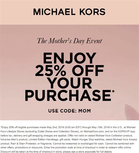 micheal kors coupon|michael kors discount code.